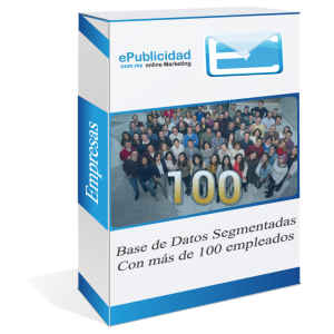 Base de datos con mas de 100 empleados / Database with more than 100 employees.