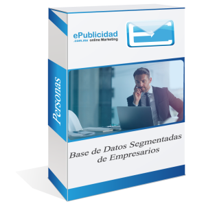 Base de datos de empresarios. Business database.