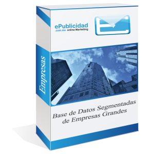 base de datos empresas grandes / large companies databases