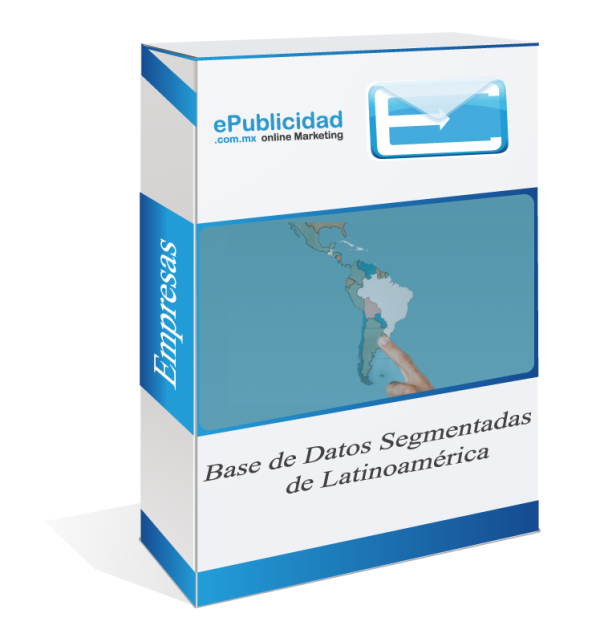 paquetes-latinoamerica Base de datos segmentada Latinoamérica / Latin America segmented database