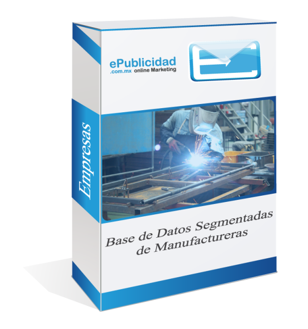 paquetes-manufactureras Base de datos de manufactureras / Manufacturers database