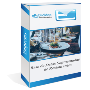 Base de datos restaurantes / Restaurant databases