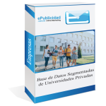 Base de datos de universidades privada / Private university database