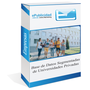 Base de datos de universidades privada / Private university database