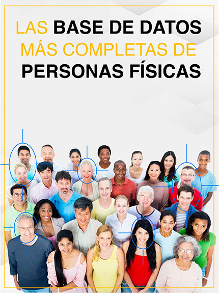 Base de datos personas físicas en México. USA consumer database.