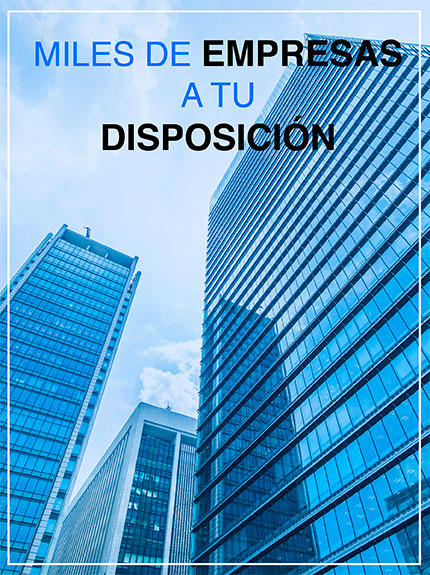 Mejore sus campañas de mercadeo con nuestra información empresarial en todo Latinoamérica. company database.