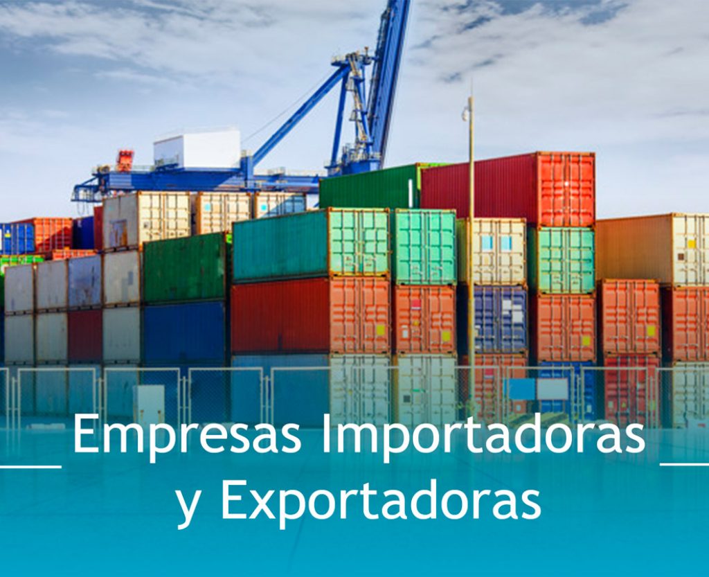 Base de datos de Empresas Importadoras y exportadoras